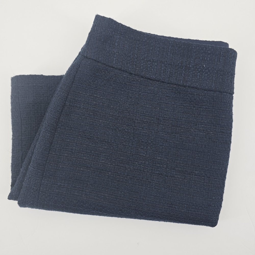 Banana Republic Skirt Womens Size 8 Blue Mini Tweed Business Casual